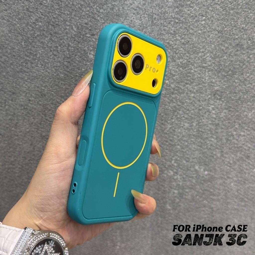 ใหม่ซิลิโคนเหลวเคสโทรศัพท์แม่เหล็กสําหรับiPhone 17 ProMax 16/15/14/13 Pro MaxปลอกAnti-Fingerprint Frosted Matte Anti-Dropคลุมทั้งหมด