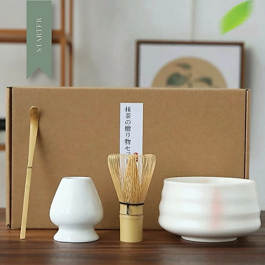 ชุดชงมัทฉะ Matcha Tea Set ระดับ Starter รุ่น Zen ครบชุด พร้อมใช้งาน ของขวัญ [Pre-order]