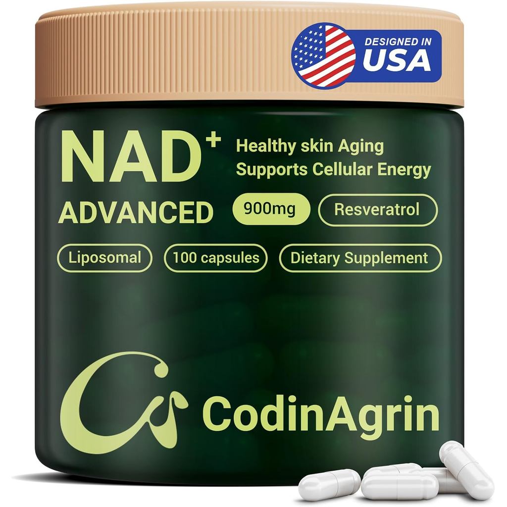 ประกอบด้วย NAD+และ Resveratrol 900mg Niacinamide Di-Core Complex, ใช้สําหรับซ่อมพลังงานของเซลล์, ต่อ