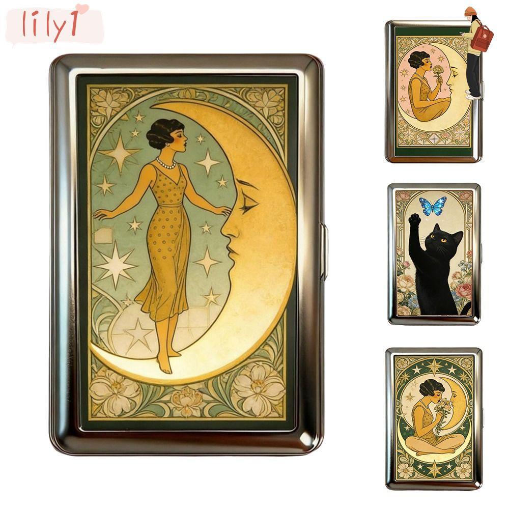 LILY Metal , การออกแบบอเนกประสงค์ Easy Snap Vintage Card , Elegant Multi-function Vintage-Style วัสด