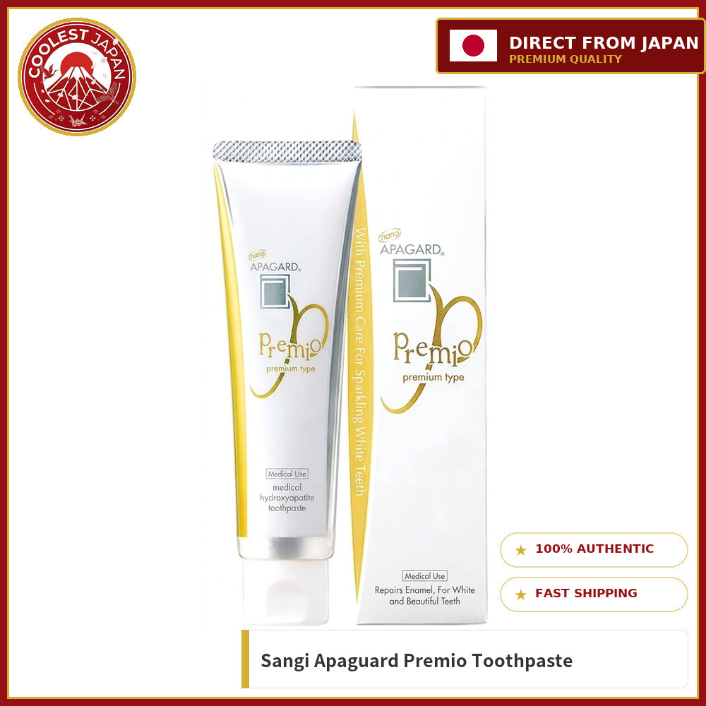 Sangi Apaguard Premio Premium Whitening Toothpaste 105g Anti-Cavity Enamel Restoration