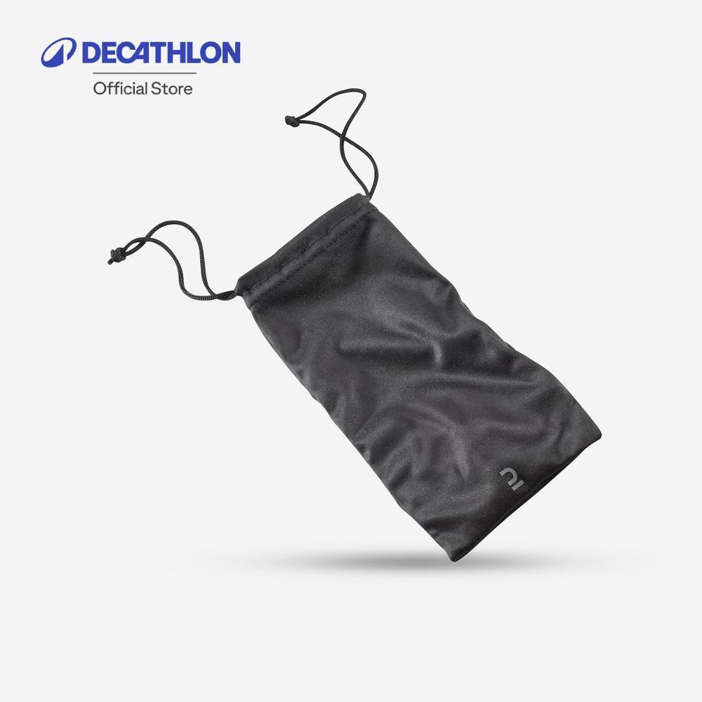 Decathlon Microfibre Cloth Case For Glasses ถุงผ้าไมโครไฟเบอร์สำหรับใส่แว่นตารุ่น Mh Acc 120 - Black