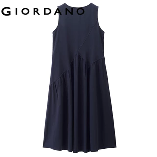 GIORDANO (Online Exclusive) เดรสผู้หญิง Women's Square-neck Dress 13466271