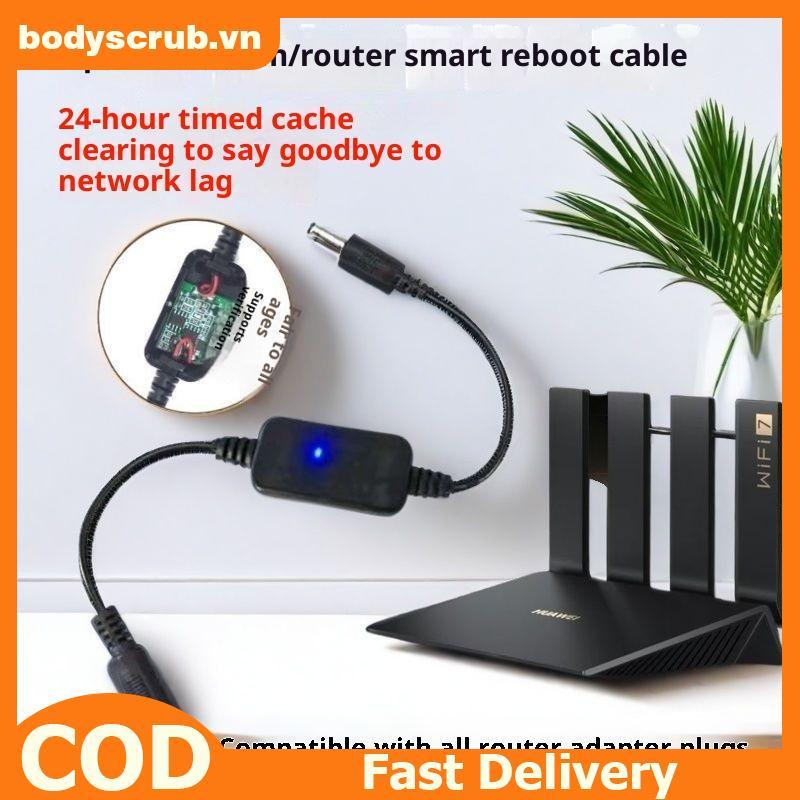 BB 1 ชิ้น 24H ปิดอัตโนมัติรีเซ็ตสาย DC 5 V-15 V 5.5x2.1 มม.Rout-er Rebooter WiFi รีเซ็ต Router Timin