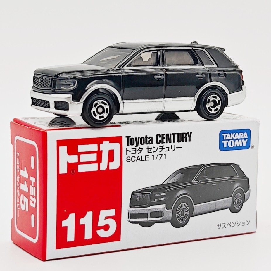 TOMY Domeka Toyota CENTURY CENTURY รถออฟโรดโมเดลรถจําลองโลหะผสมคอลเลกชันรถของเล่น