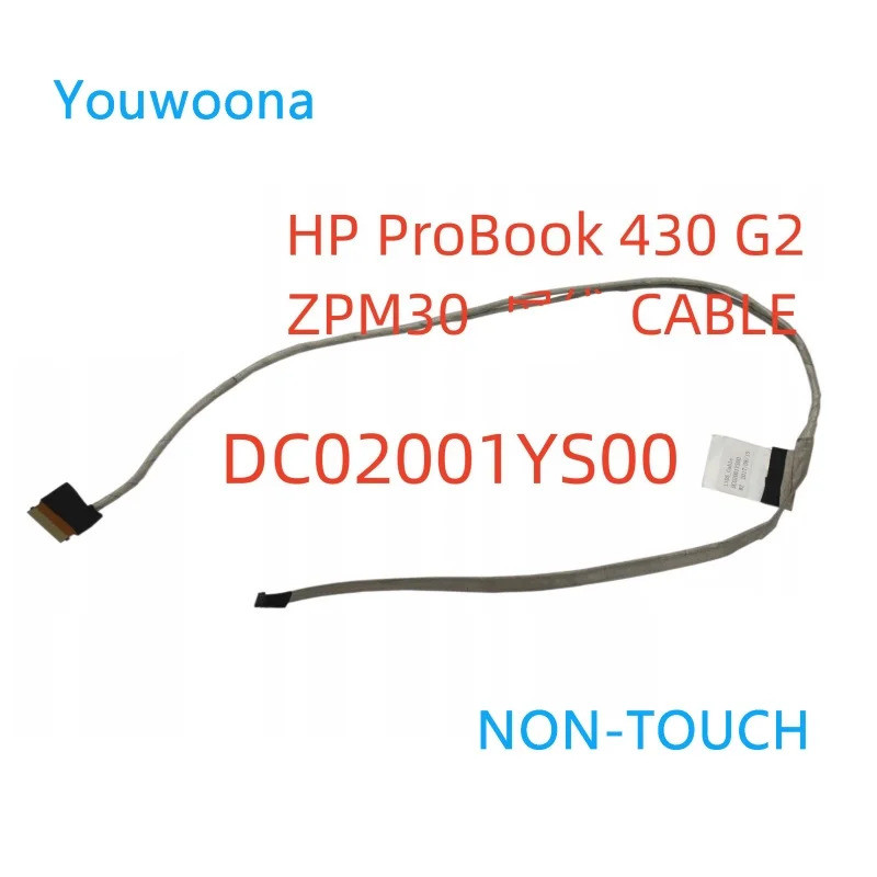 IiiiNEW เดิมแล็ปท็อปสาย LCD สําหรับ HP ProBook 430 G2 ZPM30 DC02001YS00 ไม่มี TOUCHx