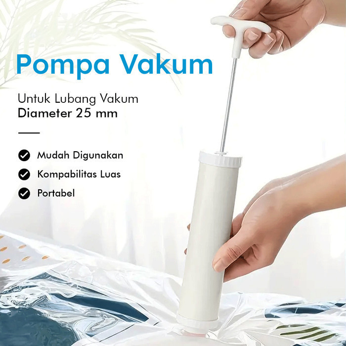 Manual Travel Vacuum Bag Hand Pump - JB70 Joybos