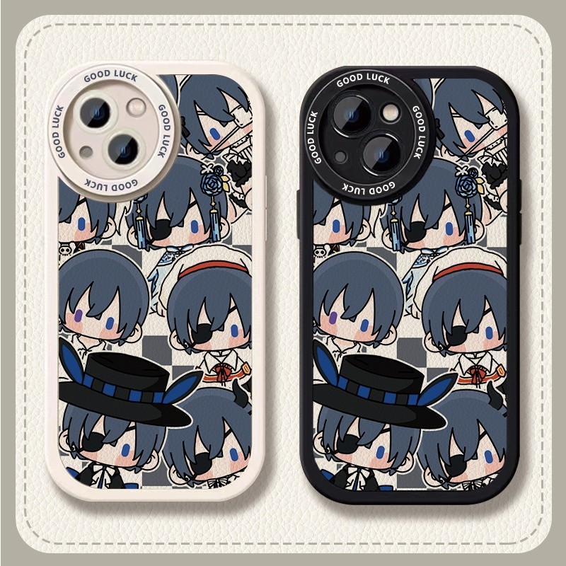 Black Butler/Ciel Phantomhive/Black 动漫人物边手机壳/dint