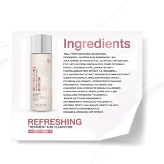 [ตัวแทนบริษัท] BLAHMBOOH บาลห์มบูห์ น้ำตบไมโครเอสเซนส์ (ขนาด 100 ml.)เหมาะกับผู้มีปัญหารูขุมขนกว้าง ผิวหน้าไม่เรียบเนียน