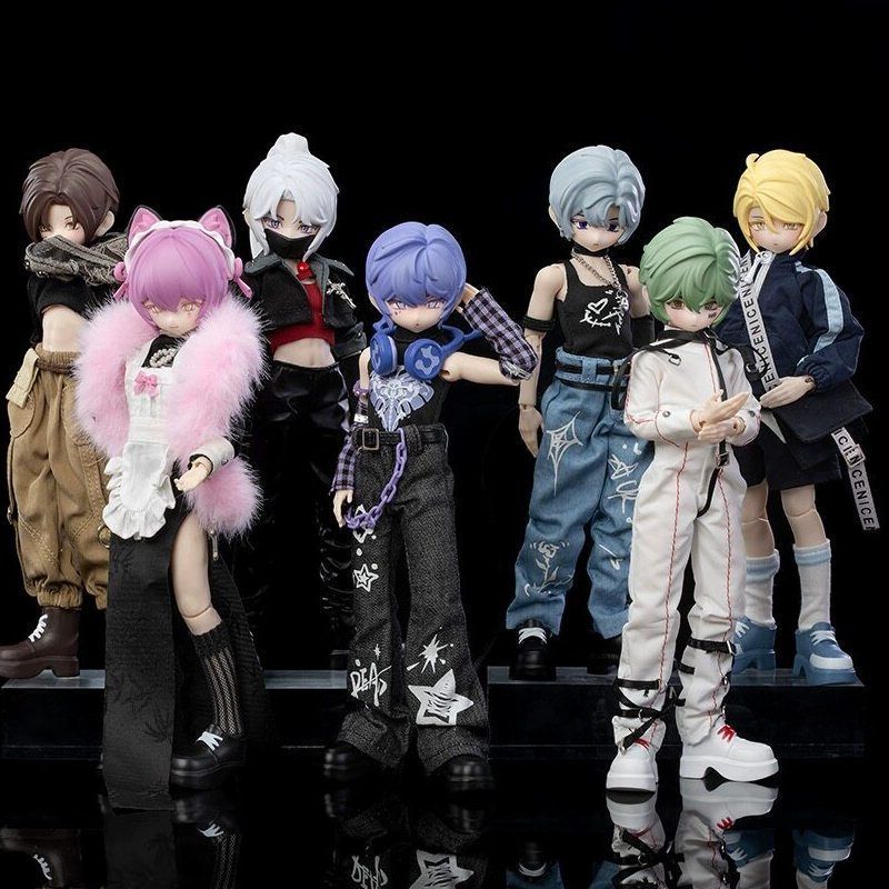 [คลังสินค้าพร้อม] ของแท้ zack zack กิจกรรม 8 คะแนน bjd Mystery Box เครื่องประดับรูปการกระทําตุ๊กตาอิ