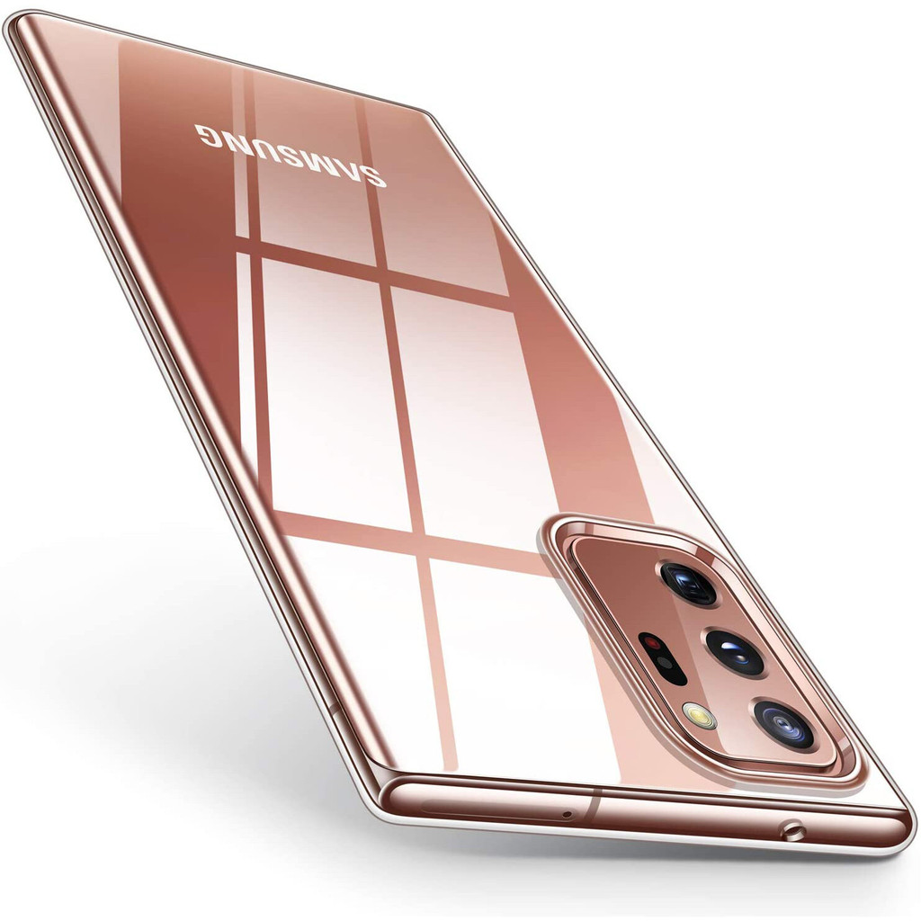 SAMSUNG คริสตัลใส,Ultra-Thin Slim Fitโปร่งใสนุ่มTPUยืดหยุ่นยางฝาครอบโทรศัพท์สําหรับSamsung S26 Ultra