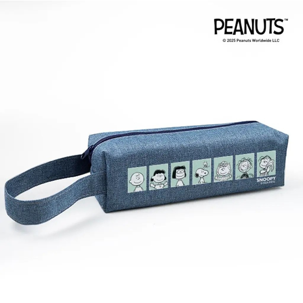 (Tech Inspire) : PN3-กระเป๋าดินสอ : PEANUTS-3A Pencil Pouch (PN3A-PCP-23-PN-JBL) W23xH7xS7 cm.