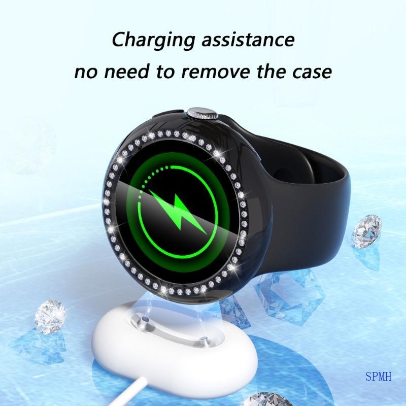 Super นวัตกรรม Matte CHARGING Connector Aid สําหรับ Smartwatch Protectors ปลอดภัยแม่เหล็ก Fit เอนชัว