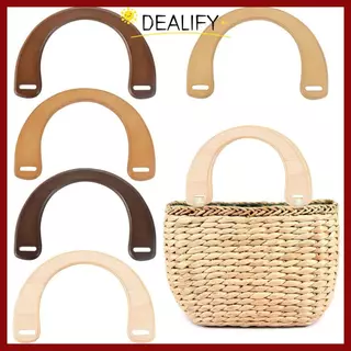 【in stock】DEALIFY กระเป๋าไม้จับกระเป๋าเดินทาง Handcrafted อุปกรณ์เสริมกระเป๋าที่ถอดออกได้อุปกรณ์เสริม DIY ไหล่สายคล้อง