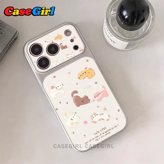 [✅คุ้มค่าที่สุด] สำหรับ iPhone 16 13 17 15 11 14 12 Pro Max 16 15 14Plus ลายแมวน่ารักพิมพ์เต็มน่ารักมากกันกระแทก