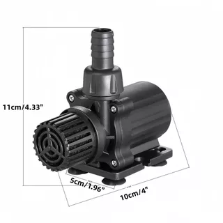 TOPOP CLUB Aquarium DC 12V 20W 800L/H, 1200L/H ปั๊มน้ํา Fountain มอเตอร์ไร้แปรง Submersible ปรับความเร็วปั๊มน้ําสําหรับถังปลาที่เงียบสงบเป็นพิเศษ