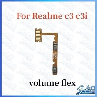 สําหรับ OPPO Realme C3 C3I ระดับเสียงด้านข้างปุ่ม Flex Cable Keys ปุ่มปิดระดับเสียงขึ้นและลงปุ่มด้านข้างอะไหล่ทดแทน