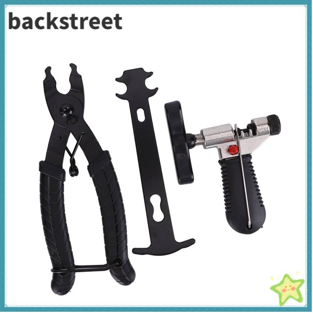 BACKSTAGEREETDV 3PCS Chain Break Separator​, สําหรับโซ่ความเร็วเดียว​ ใส่เครื่องมือตัวบ่งชี้​ ชุดซ่อมเครื่องมือโซ่จักรยาน​, เครื่องมือถอดโซ่จักรยาน​ คีมปิดเปิดลิงค์จักรยาน​