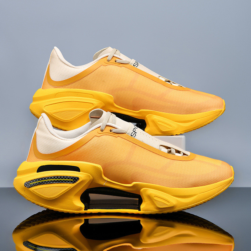 Juying 3.0 รองเท้าวิ่ง Youth Racing Shock Absorption แผ่นคาร์บอนอินเทรนด์คู่รองเท้ากีฬาลําลอง