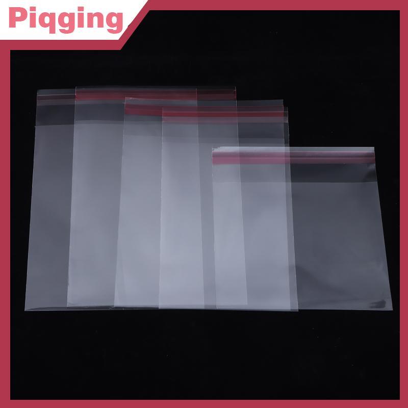 Piqging 100PCS Self-Adhesive ป้องกันกระเป๋าสําหรับ PS1 PS2 PS3 PS4 PS5 Xbox360 One NS NDS WII เกมกล่