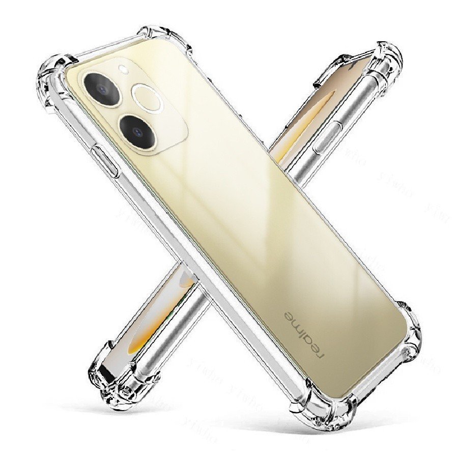 กันกระแทก TPU ใสสําหรับ Realme GT 8 7 6 Neo 3 2 15 14x 13 12x 11x 10T 9i 8i 7i 6i 5i 3 Pro Plus X50 