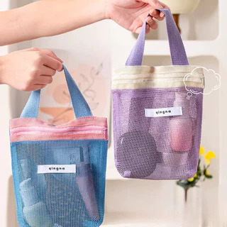 my-shop: กระเป๋าถือแบบใสใส่ของ ชายหาด Bath Tote Bag โดปามีน-สามารถใช้เก็บอุปกรณ์เสริมเครื่องสำอางชิ้นเล็กๆ-GW-0012