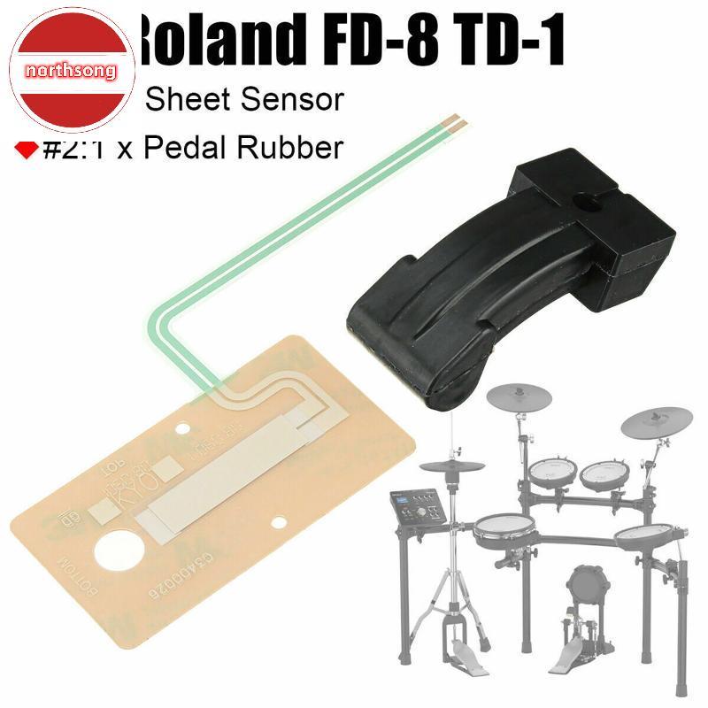 NOR 1 ชุดสําหรับ Roland กลอง FD-8 TD-1 TD-9 TD-11 TD-15 TD-17 TD 1 9 11 15 17 Hi หมวกแผ่น Sensor Act