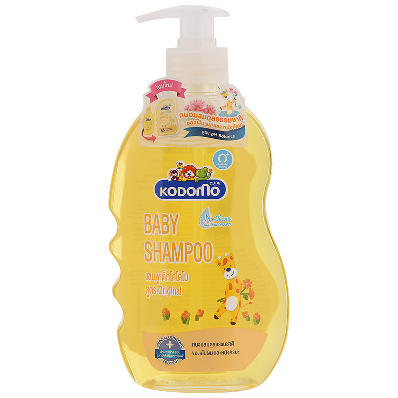 โคโดโมแชมพูเด็กออริจินอล 400มล. Kodomo Original Baby Shampoo 400ml. [หมายเลขบาร์โค้ด 8850002012554 ]
