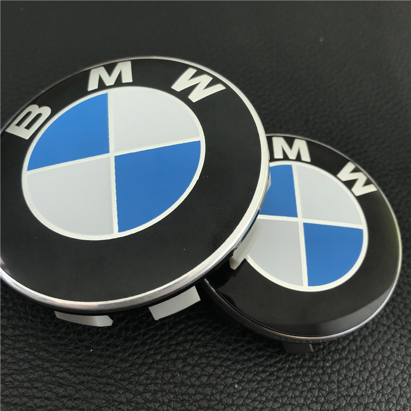ฝาครอบดุม BMW 1 Series 3 Series 5 Series 7 Series 525 523 320 325 X3 X5 730 Z4 ฝาครอบโลโก้ยาง