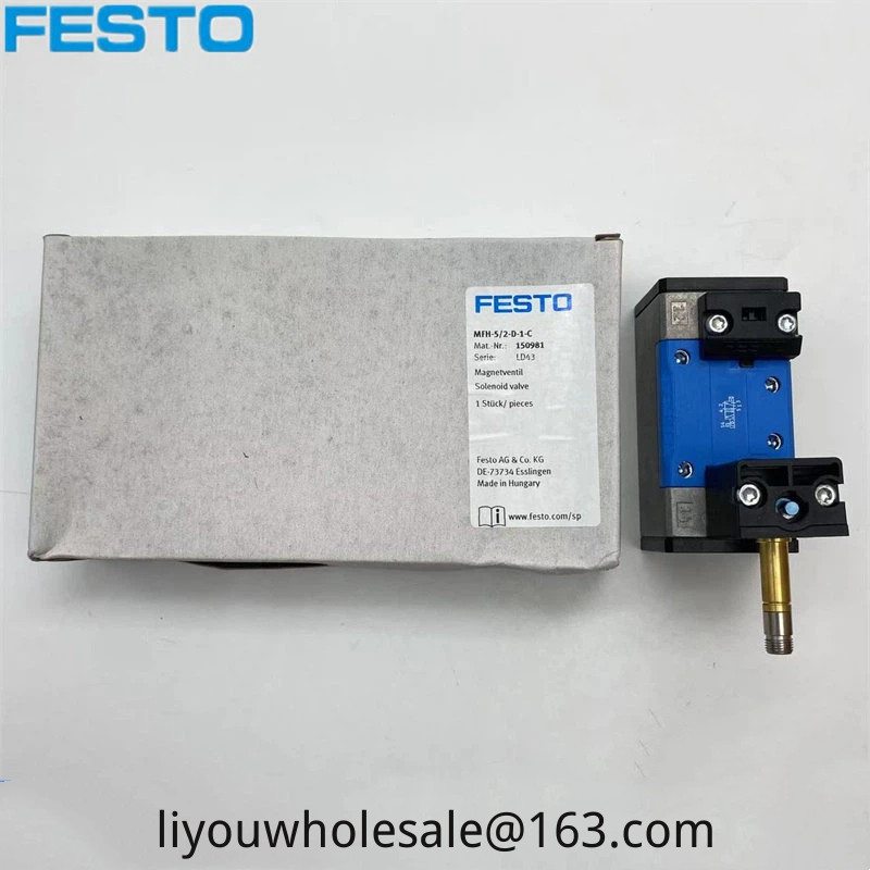 FESTO FESTO โซลินอยด์วาล์ว MFH-5/2-D-1-FR-C 150981 151016คลังสินค้าพร้อมห้าทาง