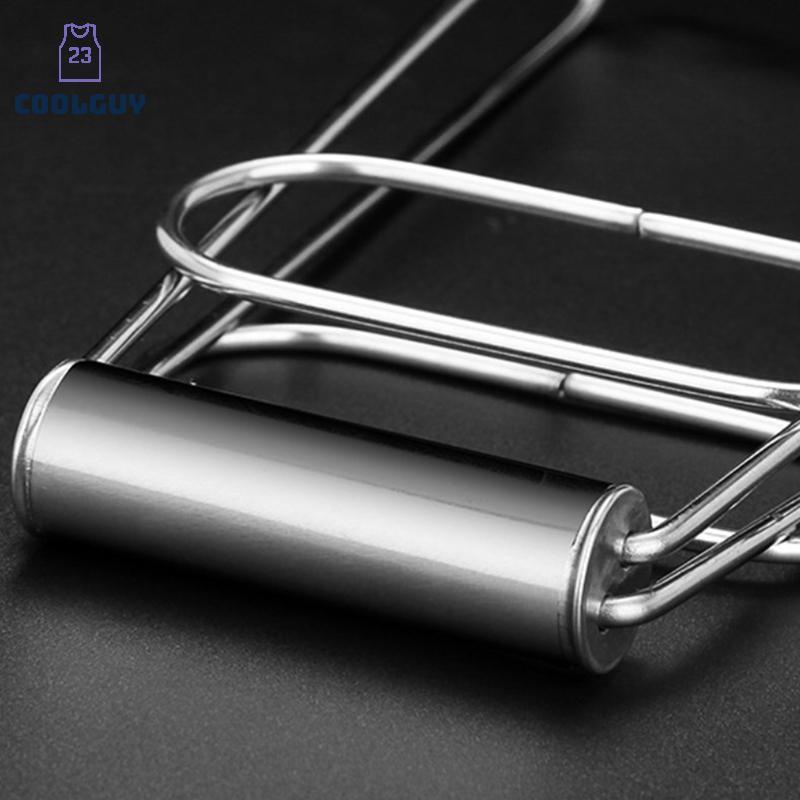 [YLSW] สแตนเลสพับได้จานร้อนชามคลิปแผ่น Gripper ผู้ถือเครื่องครัว TH