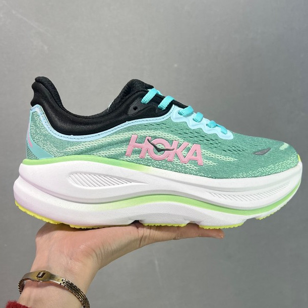 Hoka Bondi 9 Hoka Bondi 8 1162012-BTF รองเท้ากีฬาสําหรับบุรุษและสตรี WNSJ