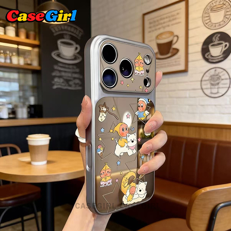 [✅คุ้มค่าที่สุด] สำหรับ iPhone 15 17 16 13 14 12 11 Pro Max 16 15 14 Plus รุ่นใหม่ ลายคนดาวกับหมาน่ารักมาก เคสกันกระแทก