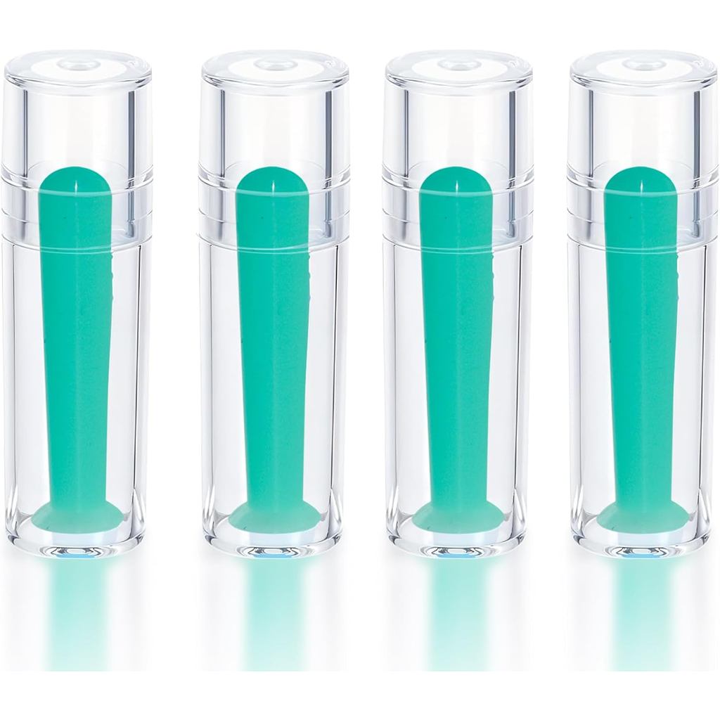 4PCS Hollow Hard Contact Lens Remover เครื่องมือคอนแทคเลนส์ Plunger Removal ใส่ซิลิโคนอ่อนนุ่มดูดเฉพ