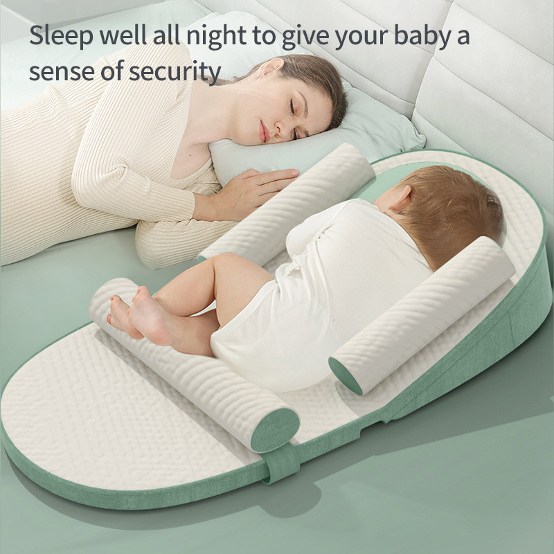 Aibedo Baby Anti-Spitting Milk Slope Pad Baby Breastfeed Anti-Spilling Milk Choking Milk ทารกแรกเกิด