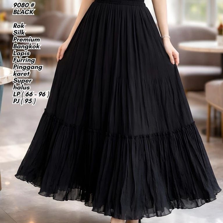9080&2585 กระโปรงไหมพรม พรีเมี่ยม