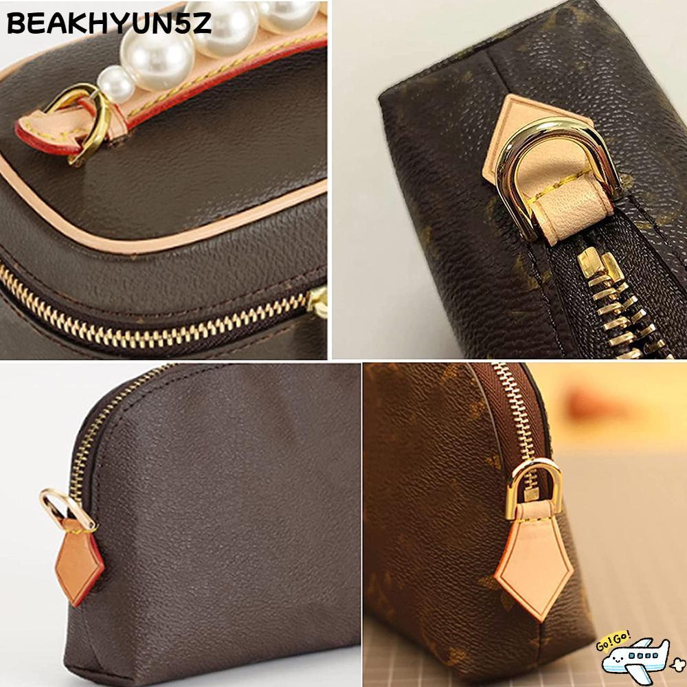 BEAKHYUN5Z D แหวนหัวเข็มขัดโลหะหนังหัตถกรรมที่ถอดออกได้กระเป๋าสายคล้องอุปกรณ์เสริมสกรูเปิด