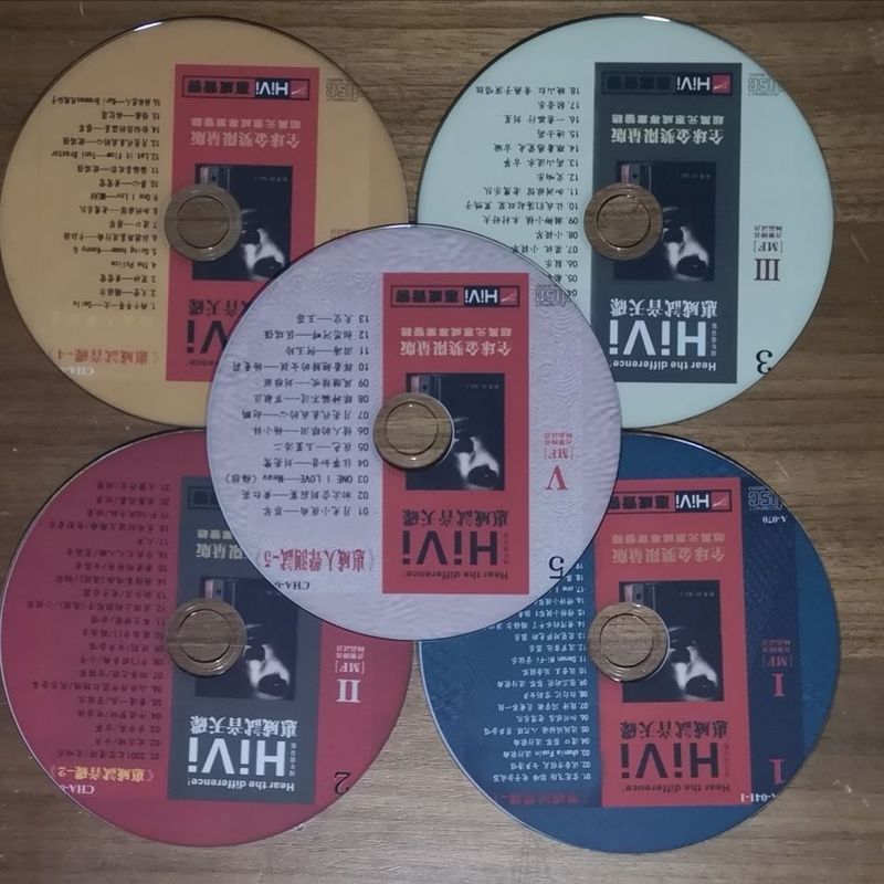 เทคโนโลยีเสื้อหูเป่ย์จ.นาตั๊กแตนตําหรับ., จํากัด Whitway Audio Audio Audio Disc 5CD Recording Versio