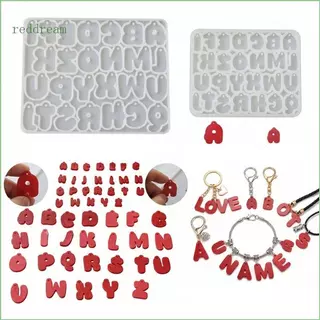 REDD น่ารัก Q รุ่นตัวอักษร Adornments แม่พิมพ์ซิลิโคนตกแต่งแม่พิมพ์สําหรับ DIY เรซิ่นเครื่องประดับและตกแต่งงานปาร์ตี้