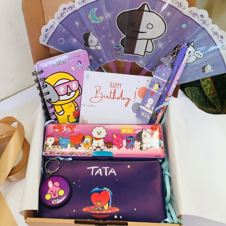 (MY GIFT.ID) ของขวัญ BTS ใหม่ / ของขวัญวันเกิด / ของขวัญ BTS CHILDRENS / BTS SOUVENIR / BTS BOX / BT