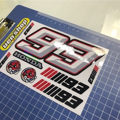 สติ๊กเกอร์ DECAL 93 marquez