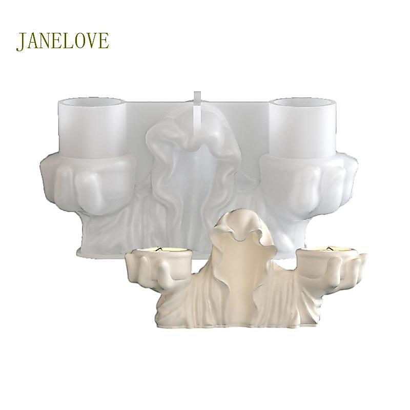 JLOVE แม่พิมพ์ซิลิโคน สำหรับงานคราฟต์และฐานสำหรับของตกแต่งสไตล์โกธิก
