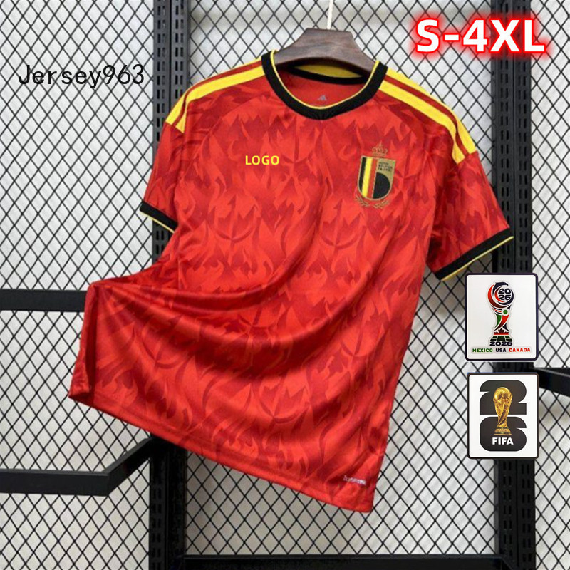 in Stock2026 เบลเยียมเหย้าเสื้อฟุตบอลชายฟุตบอลโลก