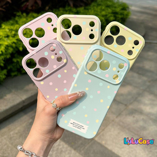 สำหรับ Redmi 14C 10 13C 9A 10A 13X 12 A3 A1 A2 A5 Note 14 11 11S 9 10 เคสใหม่ จุดสีสดใสพิมพ์เต็มตัว หน้าต่างกล้องใหญ่