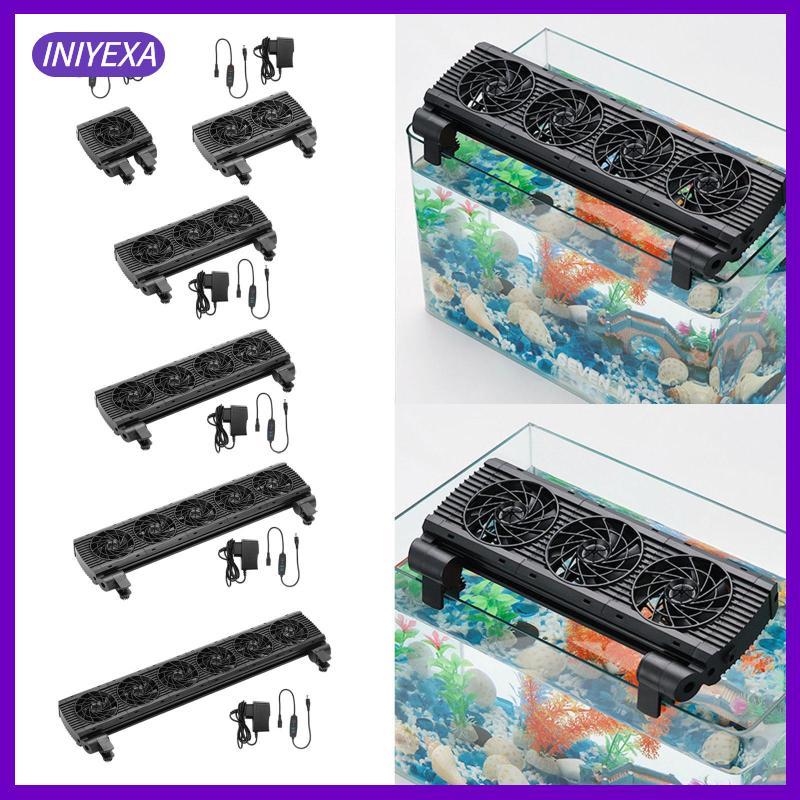 [Iniyexa] พัดลมระบายความร้อนตู้ปลา PP ปรับตู้ปลา Chiller การออกแบบขนาดกะทัดรัดสําหรับการควบคุมอุณหภู