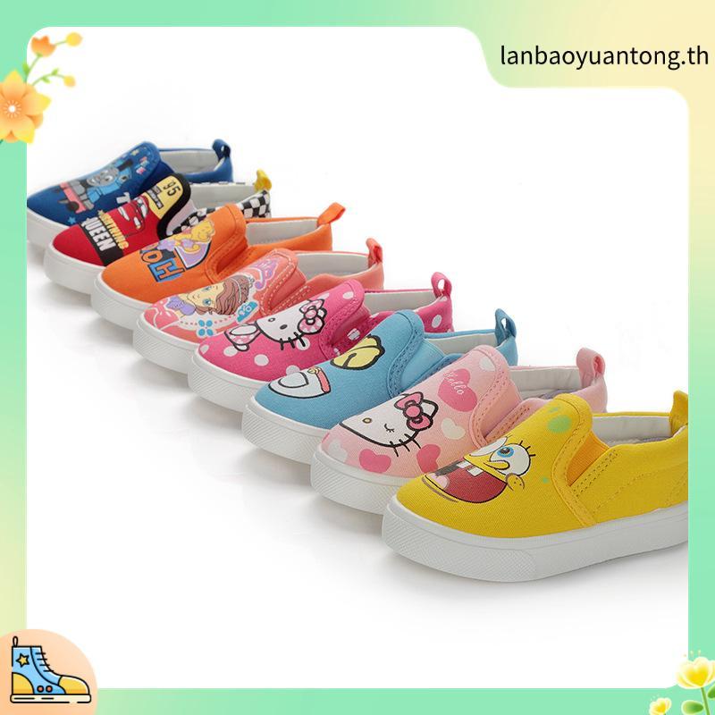 Ellen Toy Story รองเท้าผ้าใบลําลอง พื้นแบน ลายการ์ตูนโดราเอมอน สําหรับเด็กผู้ชาย ผู้หญิง เหมาะกับการ