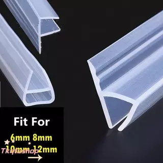 IMIHAN1 1M 6-12 มม.FU h Shape Seal Strip Home & Living Home Improvement ฮาร์ดแวร์ประตูกระจก Weatherstrip