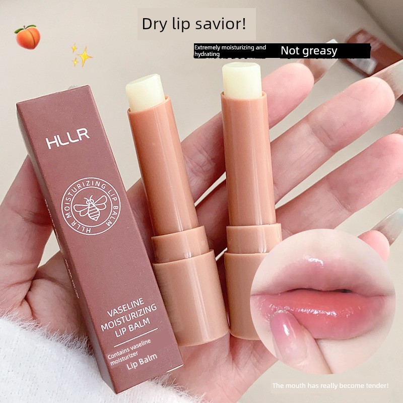 ลิปบาล์ม lipbalm HLLR Helen Beauty Vaseline Moisturizing Lip Balm Moisturizing Lip Care Exfoliating 