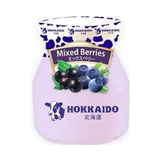 ฮอกไกโด โยเกิร์ตรสมิกซ์เบอร์รี่ Hokkaido Yogurt Mixed Berries 100ml.