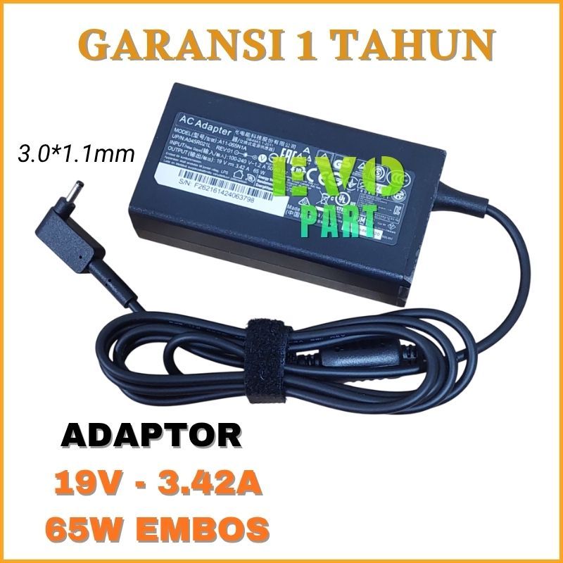 Acer Swift 3 SF314-51 SF314-57 SF314-55 SF314-55G 65W อะแดปเตอร์ชาร์จ